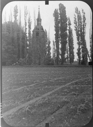 Wolteritz-Lössen. Buschkirche (wohl 12. Jh., Abriß 1985-1989) mit Kirchhof