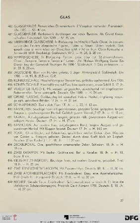 Glas (Nr. 480-511)