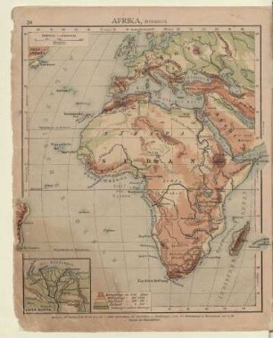 Afrika, physisch, Unter-Ägypten