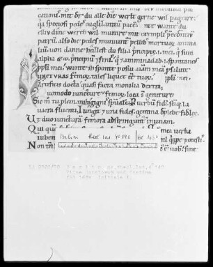 Vitae sanctorum, Hugo von Sankt Viktor, Williram von Ebersberg — Initiale I (pplimei), Folio 163 verso