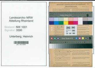 Entnazifizierung Heinrich Unterberg, geb. 15.07.1893 (Maurer)