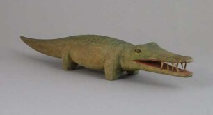 Hölzernes Krokodil