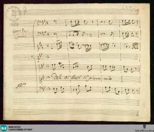 Deh vi basti il pianto mio - Mus. Hs. 1032 : S, orch
