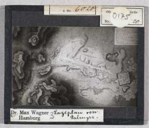 Palmyra: Lageplan