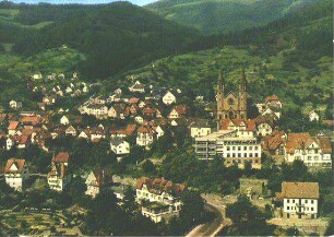 Ansicht von Forbach im Murgtal
