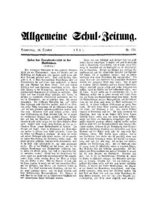 Ueber den Sprachunterricht in der Volksschule : (Schluß)