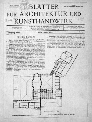 No 1, Januar 1913