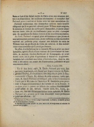Rapport fait au nom de la Commission de Marchés relatif au ravitaillement de Paris : mission Ferrand
