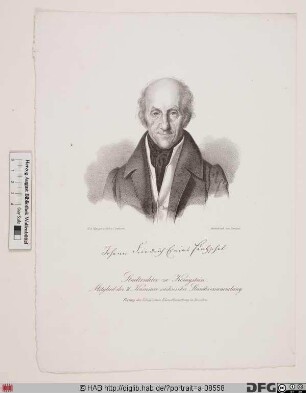 Bildnis Johann Friedrich Esaias Häntzschel