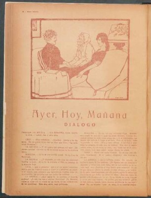 Ayer, hoy, mañana : Diálogo