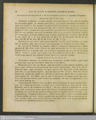 Augustanae Confessionis 9. et 13. de sacramentis in genere, et speciatim de baptismo