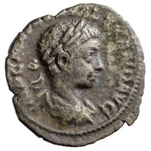 Münze, Denar, 222 n. Chr.
