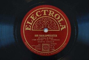 Ihr Baalspriester (O prêtres de baal) : ("Der Prophet", V. Akt) / (Meyerbeer)
