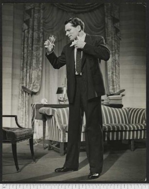 Porträtaufnahme Laurence Olivier