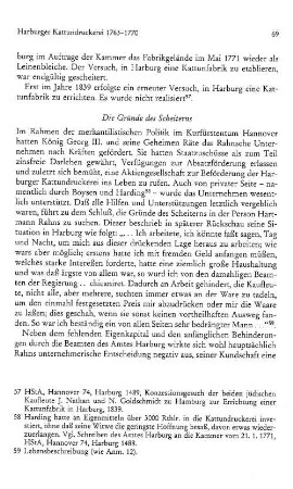 Die Gründe des Scheiterns