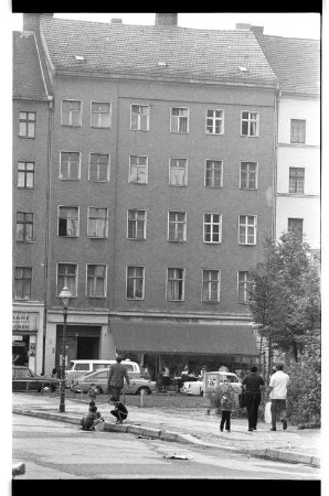 Kleinbildnegativ: Manteuffelstraße, , 1975