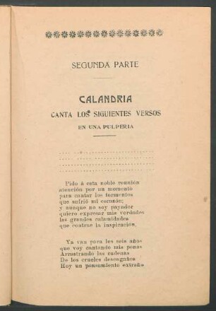 Segunda parte