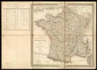 Carte physique et politique du Royaume de France