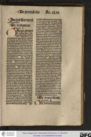 De voluntate. Capitulum I.