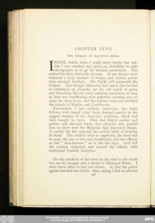 Chapter XLVII The Mosque Of Mahmud Pasha