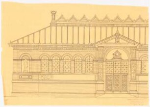 Fassade: Ansicht einer Fassade (Ausschnitt)