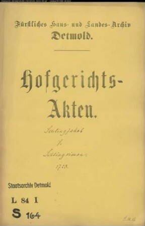Schlingjakob, Katharine Ilsabein, Witwe im Nienhagen gegen Schlingsimon im Nienhagen - Schuldforderung