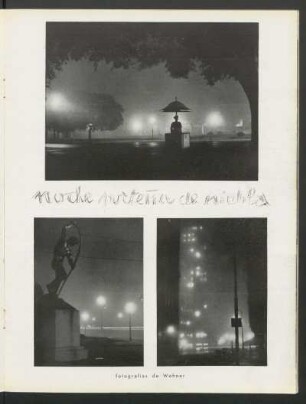 Noche porteña de niebla - Fotografías de Wehner