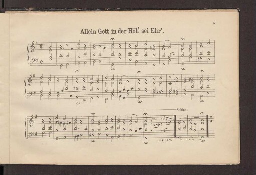 Allein Gott in der Höh' sei Ehr'.