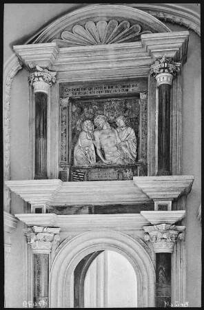 Meißen. Dom - Georgs-Kapelle - Portal-Relief