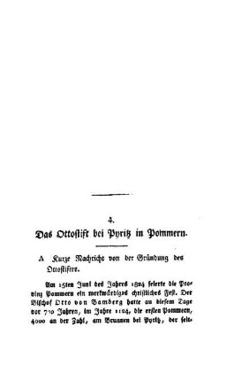 Das Ottostift bei Pyritz in Pommern