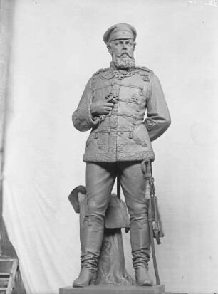 Bozzetto des Friedrich Karl Nikolaus von Preußen als General-Feldmarschall