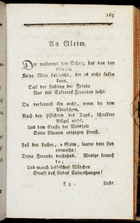 An Gleim