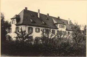 Beamtenwohnhaus, Hanau: Ansicht Garten