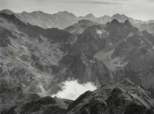 Blick vom Pic du Midi di Bigorre zu Picc du Midi