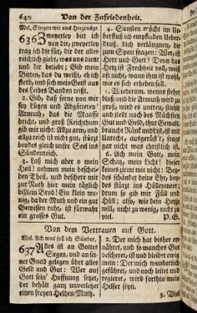 640-651, Von dem Vertrauen auf Gott (637 - 647)