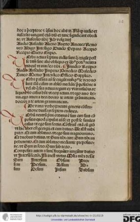 De varia verborum neutri generis constructione divisa in septem ordines