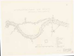 Ufergestaltung der Vechte, Nordhorn: Grundriss 1:1000