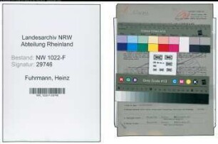 Entnazifizierung Heinz Fuhrmann , geb. 02.04.1901 (Revisor)
