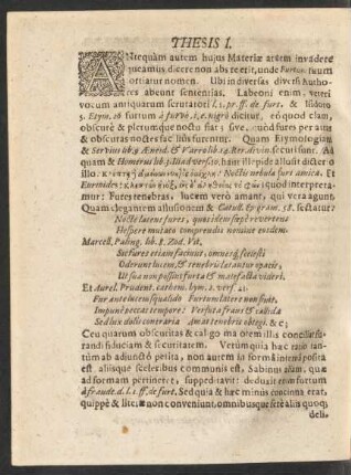 Thesis I. - LXXIII.