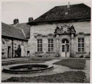 Bayreuth, Eremitage, Altes Schloß, Hofseite