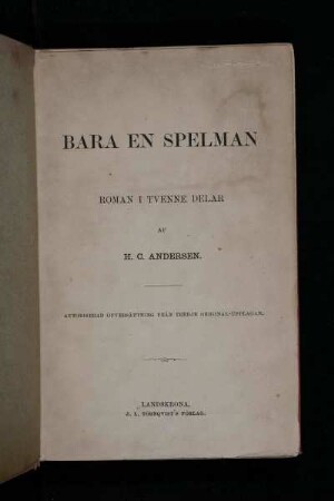 Bara en spelman