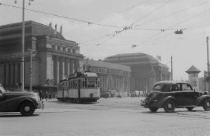 Ansicht des Leipziger Hauptbahnhofes