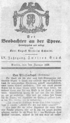 2. Stück, 7. Januar 1856