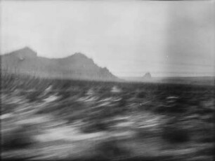 New Mexico : Blick aus dem Zug auf eine Landschaft in New Mexico