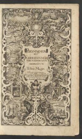 Polymnemon Seu Florilegium Locorum Communium Ordinatum Tobiae Magiri