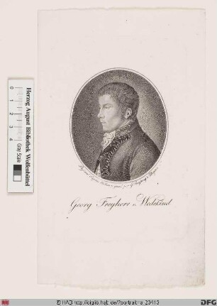 Bildnis Georg Christian Gottlieb Wedekind (1809 Frhr. von)