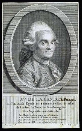 Lalande, Joseph Jérôme Le Français de
