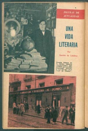 Una vida literaria : Figuras de actualidad