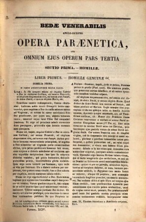 Venerabilis Bedae, Anglo-Saxonis presbyteri, opera omnia, [5]