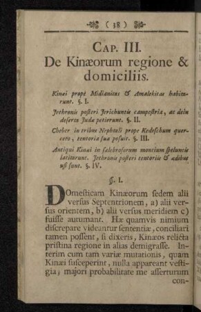 Cap. III. De Kinæorum regione & domiciliis.
